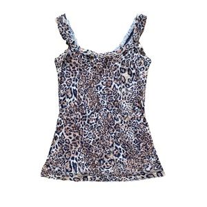 Hanky Panky animal print lace tank